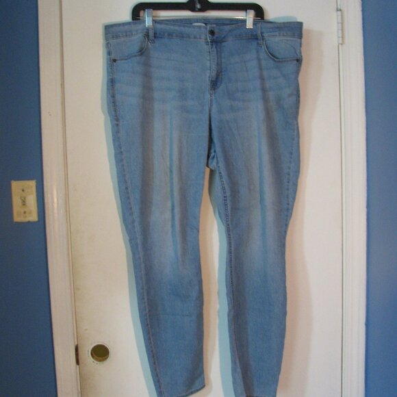 Old Navy Denim - 2/$15 Old Navy Jeans Plus Size 22L 22 Long Blue Jean Denim Super Skinny